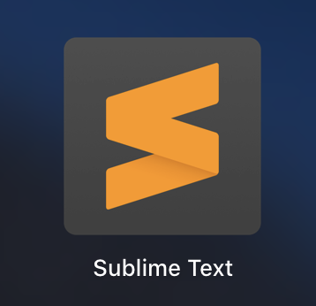 Sublime Textのアイコン画像